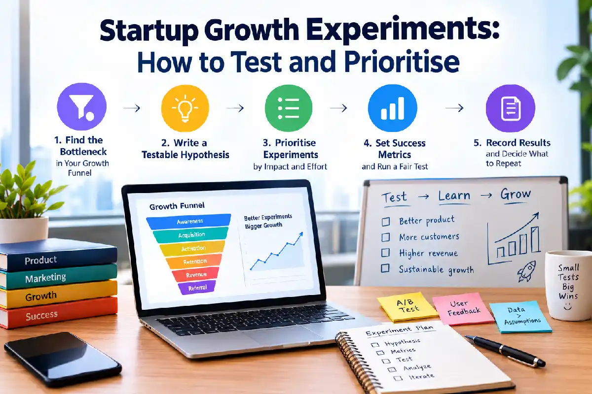 Startup Growth Experiments: How to Test and Prioritise Startup Growth Experiments: How to Test and Prioritise