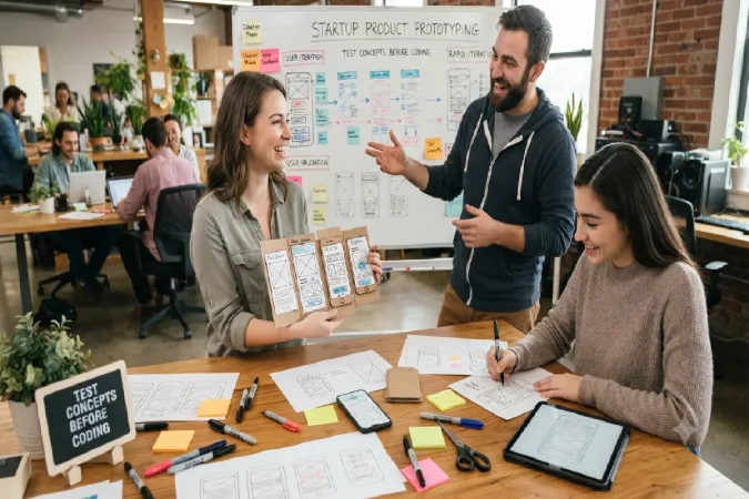 Startup Product Prototyping: Test Concepts Before Coding 