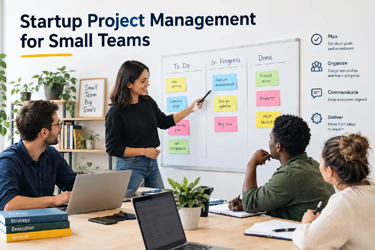 Startup Project Management for Small Teams Startup Project Management for Small Teams