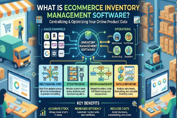 What is Ecommerce Inventory Management Software?