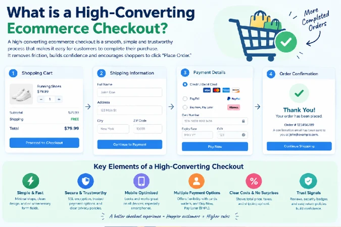 What is a High-Converting Ecommerce Checkout