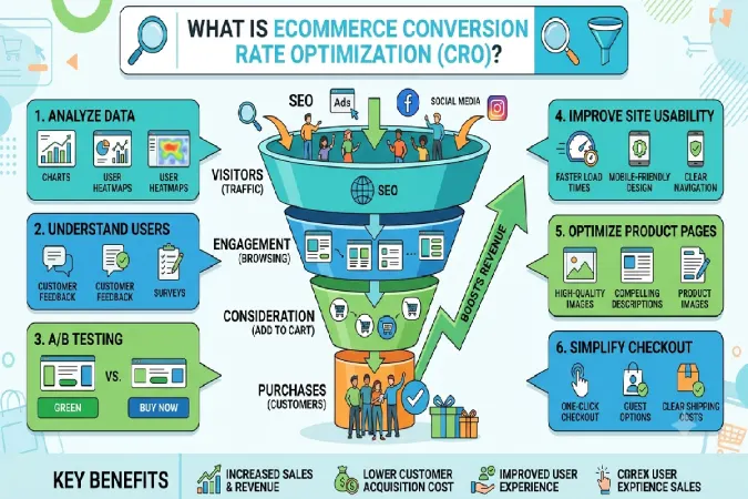 What‘s Ecommerce Conversion Rate Optimization?