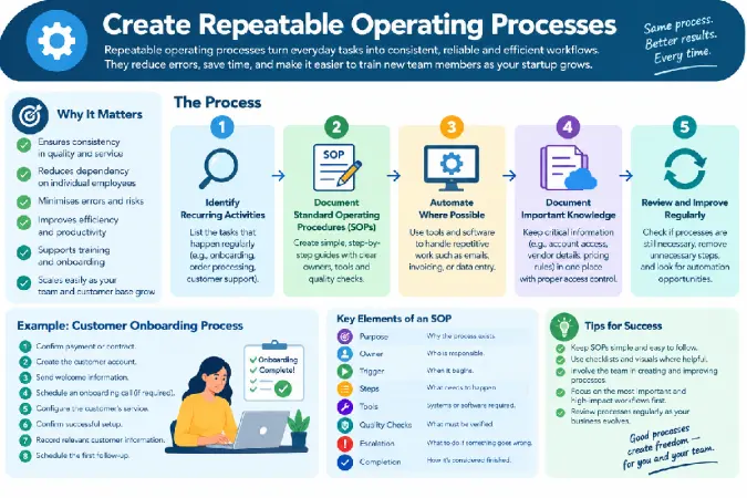 create repeatable operating