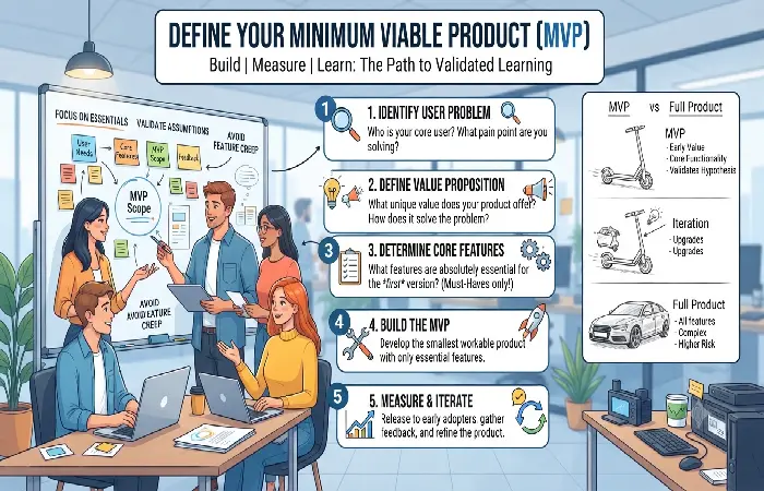 define your minimum viable product