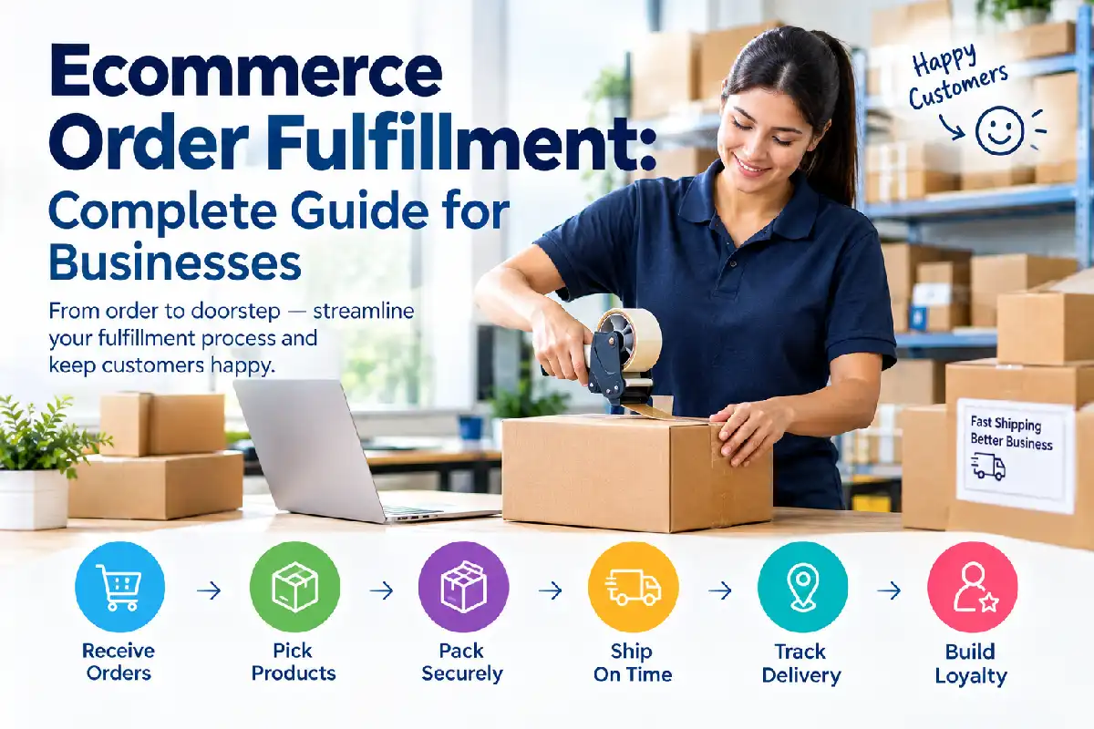 Ecommerce Order Fulfillment: Complete Guide for Businesses Ecommerce Order Fulfillment: Complete Guide for Businesses