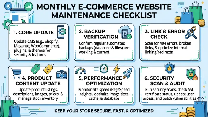 monthly ecommerce website