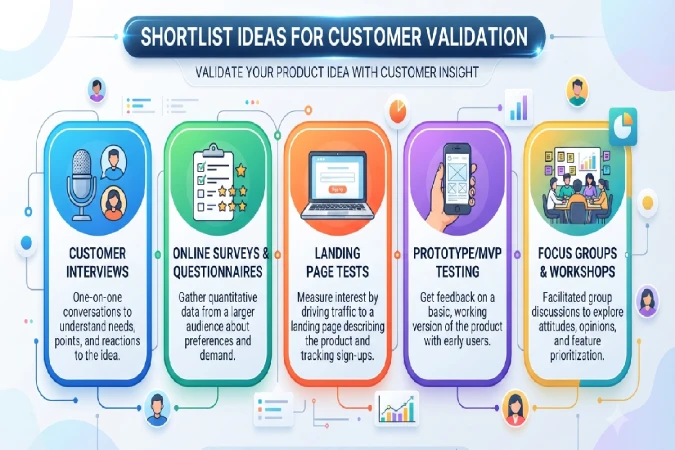 shortlist ideas for customer