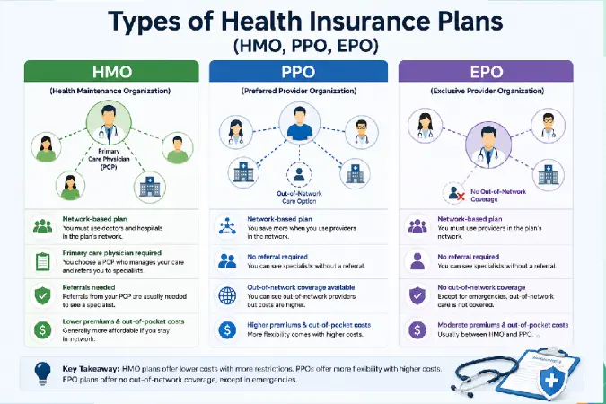 types of Health Insurance